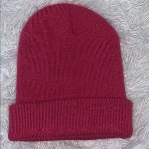 Hot pink “ALDO” beanie